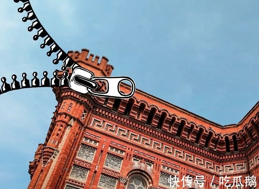 灵感$太赞了!简单几根线条,就把普通的风景,变成趣味创意插图