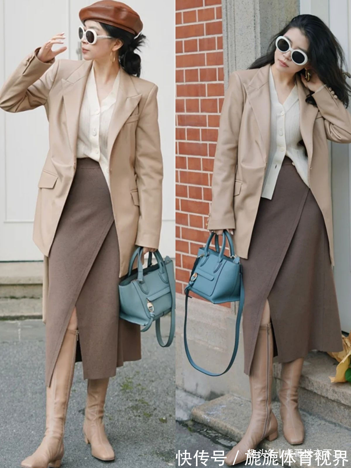 针织衫 三木才是春装搭配高手,优雅减龄又高级,她的每件单品都想拥有