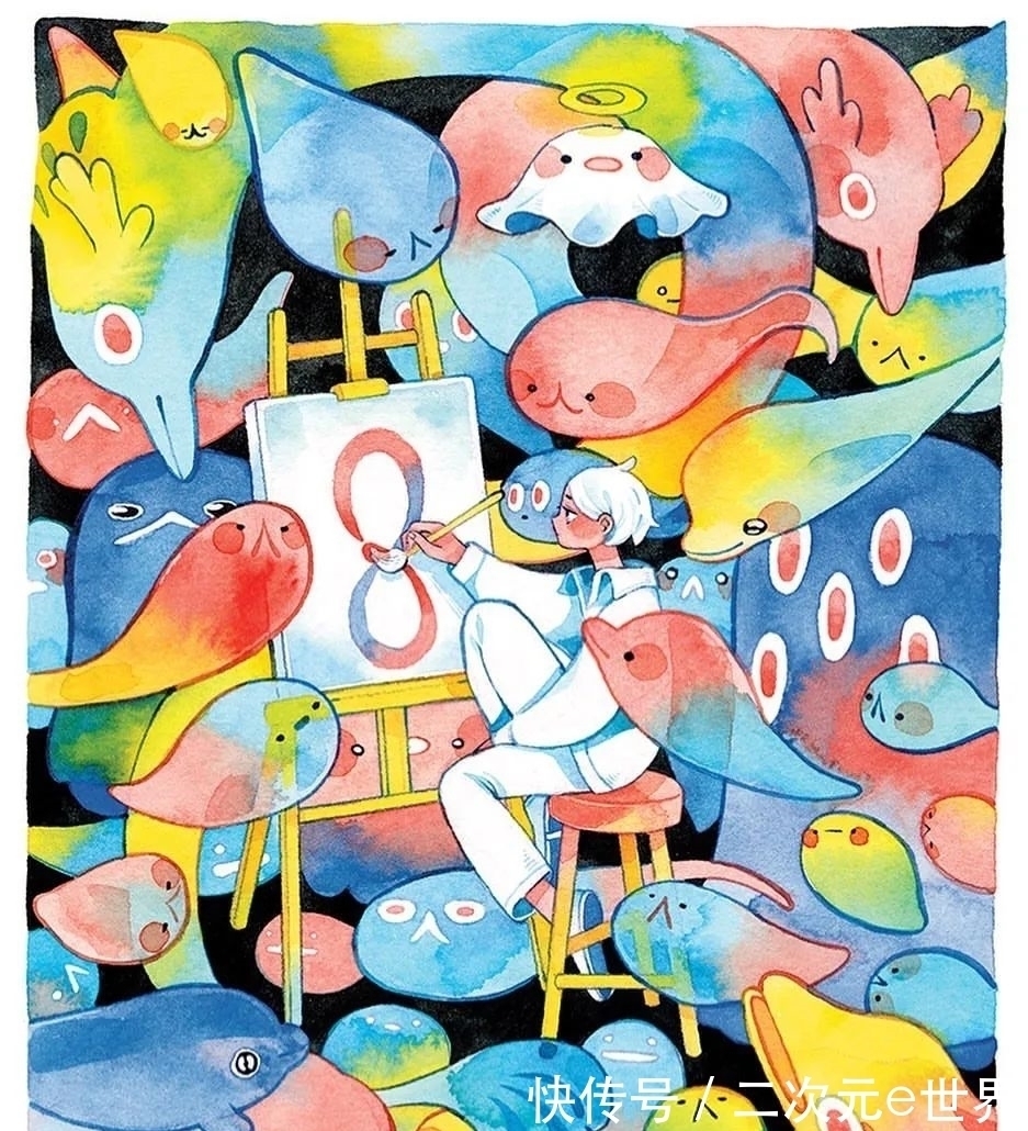 bitamin!每日插画 8年,从画渣到大神,不努力你永远不知道自己有多优秀