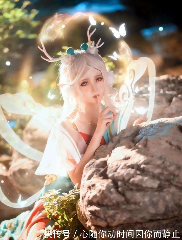 cos|遇见神鹿神级cos,还原度99%?三次元里的瑶妹由画而生,随心而为
