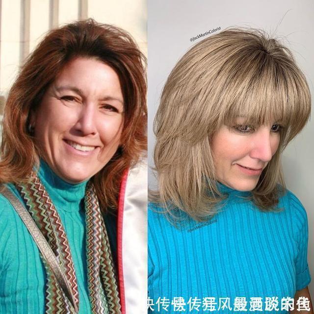 阿姨|选对发型堪比换脸,白发阿姨也能大变样,年轻10岁有没有