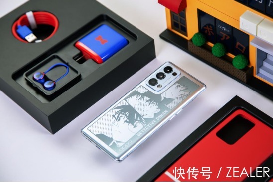 p绿厂联名新高度?Reno6 Pro+柯南限定版开箱:深度还原动漫细节!