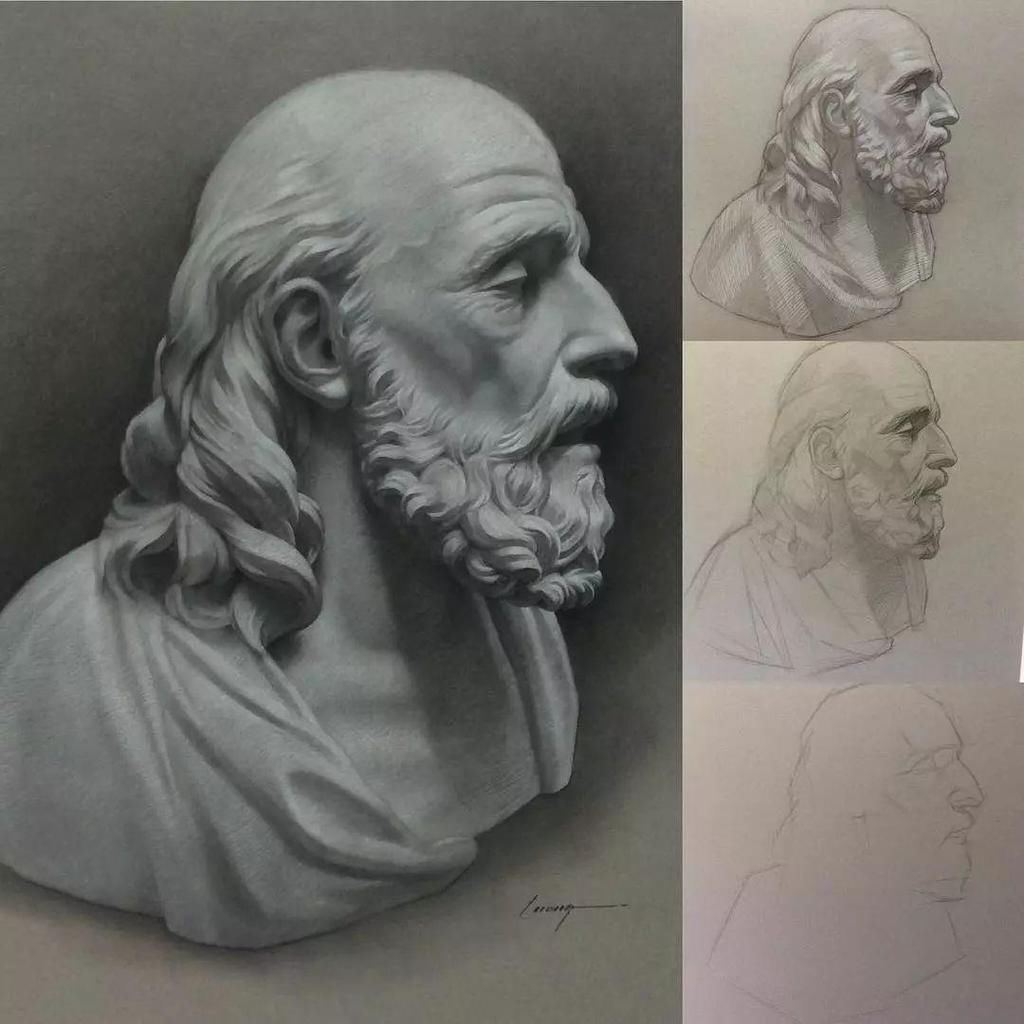 三庭五眼&学画画这么久了,结构还不会,戳这里,一定让你少走很多弯路