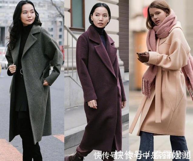 冬装|街头潮女们冬装又搭配出一道风景线,各款大衣阔腿裤这样搭配美美的