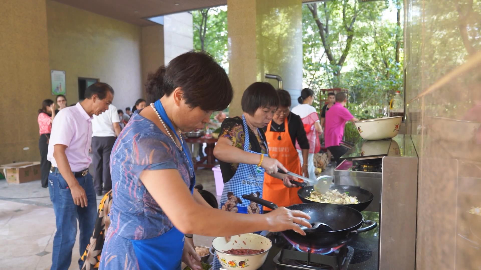 莲都区|健康生活！丽水莲都紫金街道健康主题膳食烹比赛超火热！