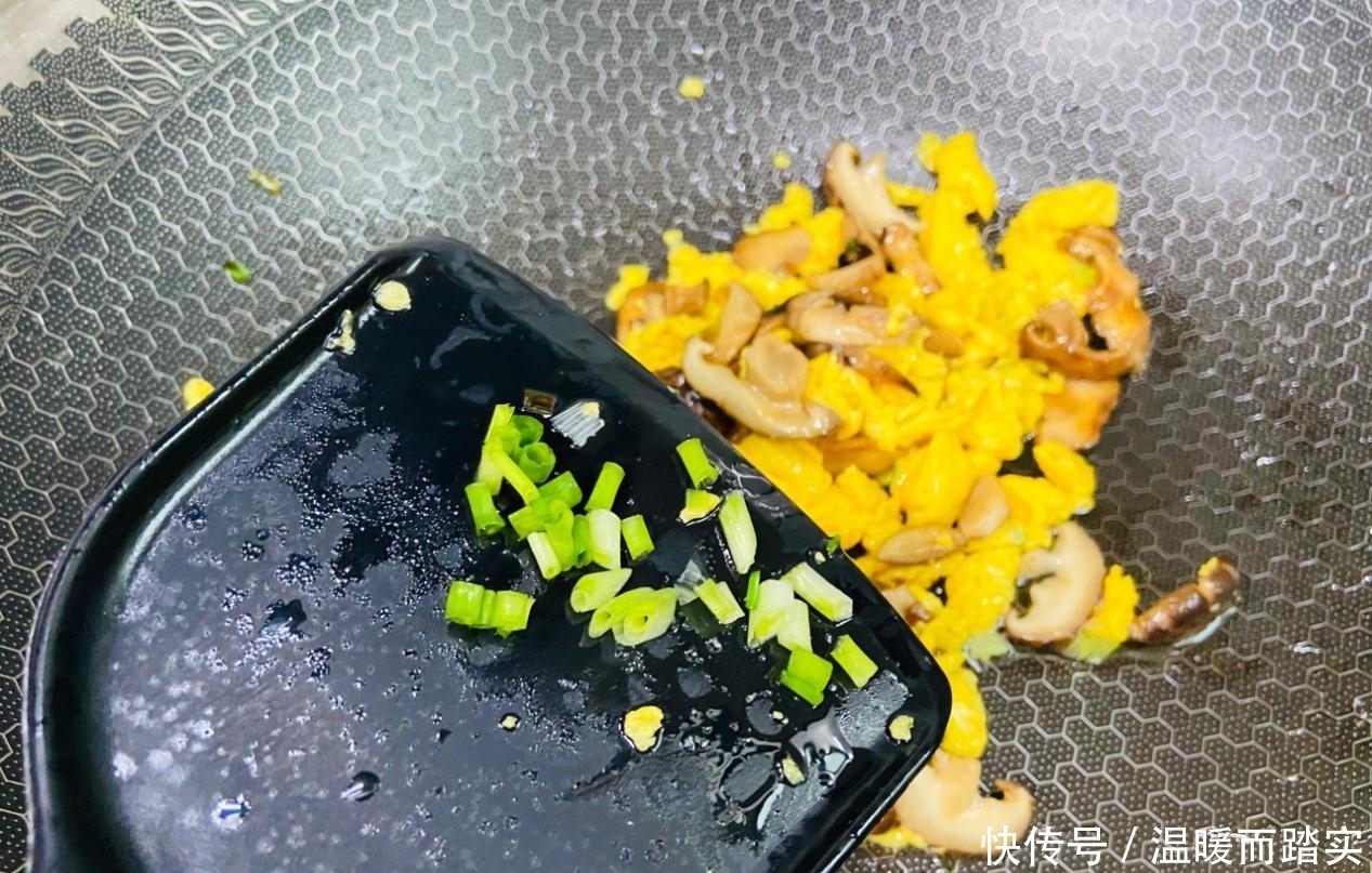 营养健康|好吃的香菇炒鸡蛋,营养健康,美味可口
