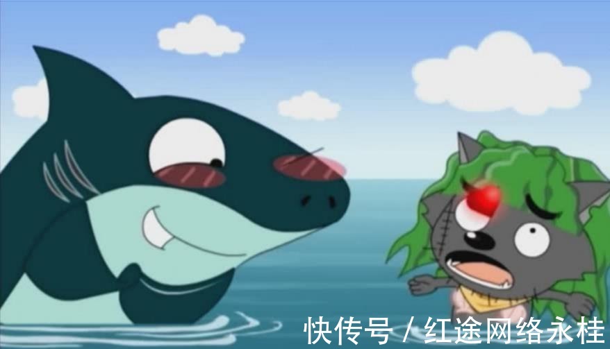 狼堡|喜羊羊与灰太狼,灰太狼当年扮美人鱼真妖娆,网友:心疼灰叔几秒