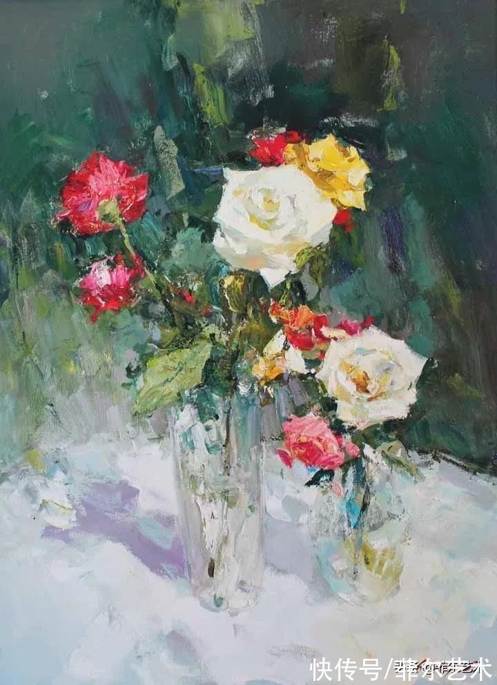 艺术学院&粗犷笔触,大块色彩~乌克兰画家伊诺泽姆采夫油画作品欣赏