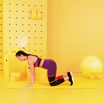 动作|韩国健身达人身材火辣，长相甜美，细腰长腿，来教你练臀腿