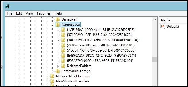 (在Windows系统中,删除文件夹)如何在Windows 8.1中从我的计算机中删除“文件夹”