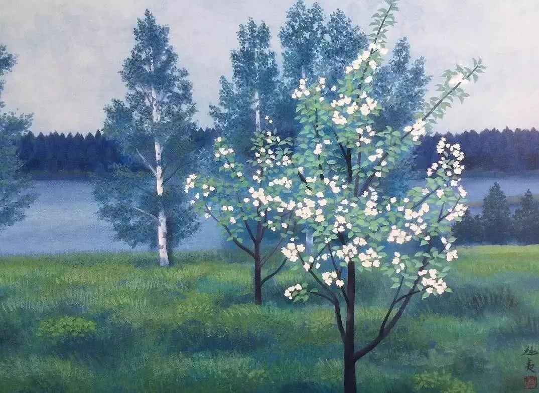 力量|这个日本人的风景画,有治愈的力量!