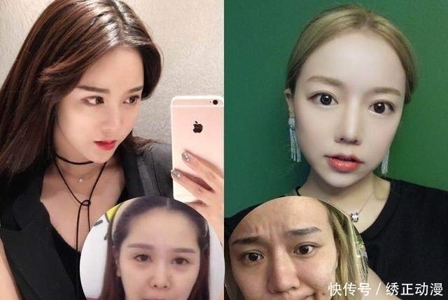 别再问为啥女生爱化妆了,看完她们化妆前后的对比照就知道了