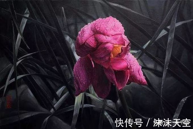 爱莲说|西茜：忆象画派代表画家，画美人美，人生完美赢家