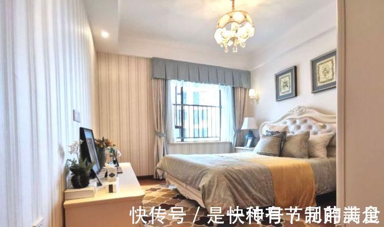 阳台|132㎡轻奢三居室,南北通透双阳台,朋友说这套房子可以打99分