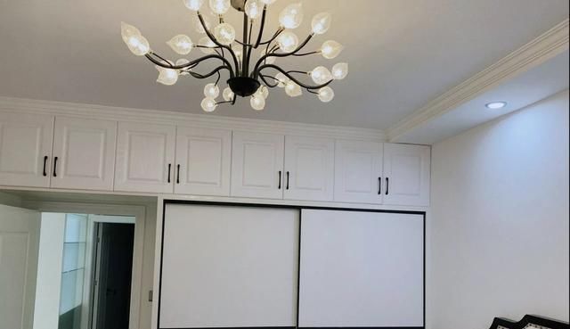 橱柜|新家终于整理完毕,清爽大方很满意,不做吊顶也够漂亮来晒晒