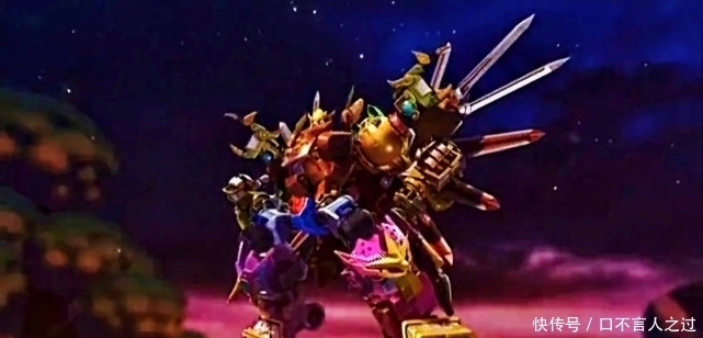 龟太公|果宝特攻三：三大合体机甲，果宝战神超强，果元天尊首部黄金版