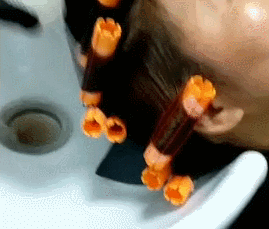 烫发 细软黄的发质烫不卷?这几种烫发方法,让你烫出健康有弹性的卷发