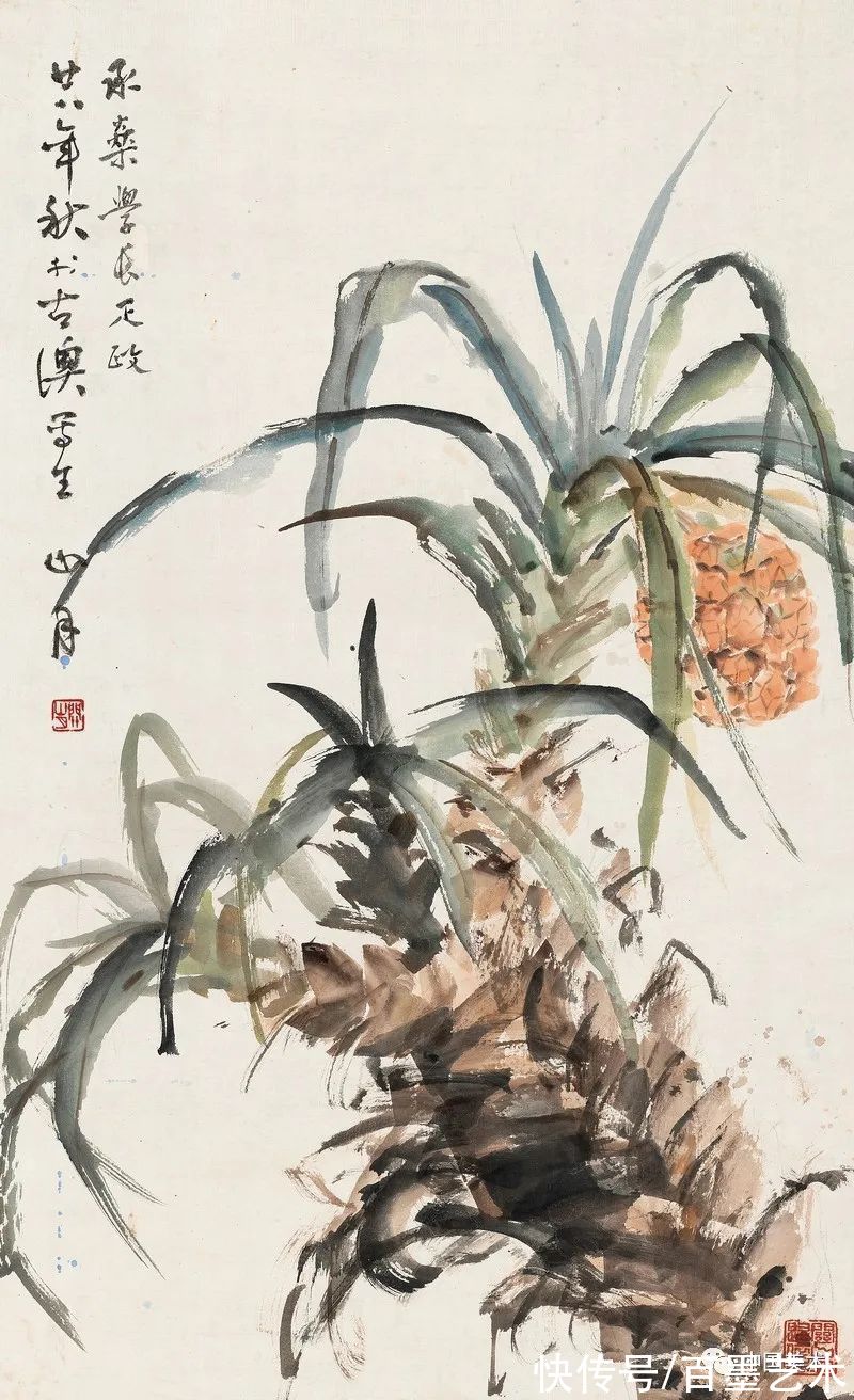 四大家#岭南画派四大家，风格各有异同，同样光彩夺目