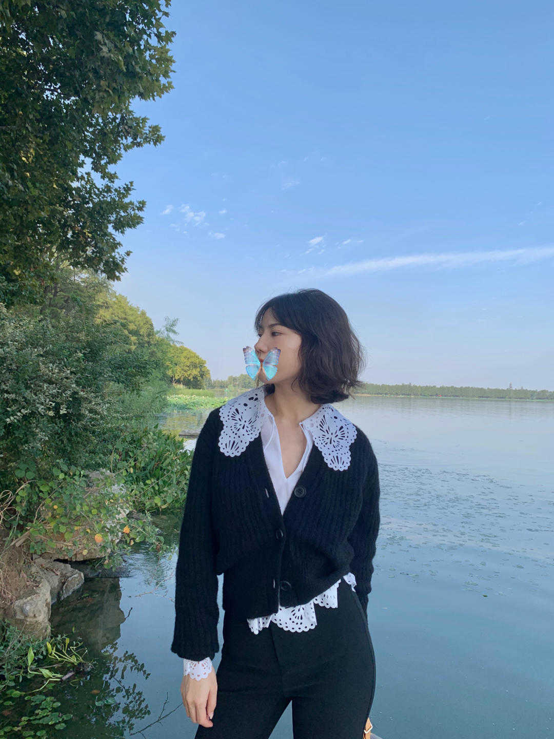 衬衫儿 谁能拒绝娃娃领衣服的魅力呐?用它做内衬,就是赢在起跑线上了