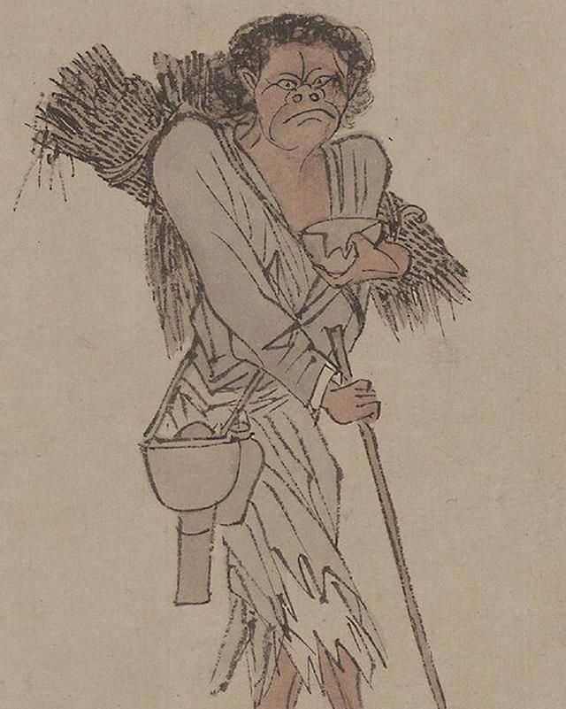 绘画@600年前的《流民图》，和蒋兆和的一样精彩，比齐白石还画得好