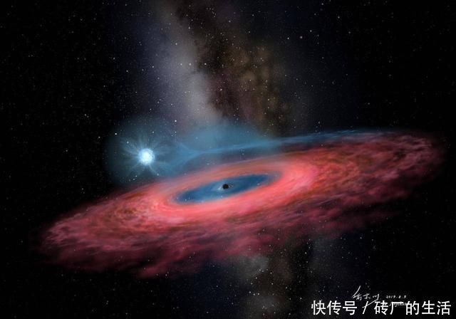 银河系 天文学家可能发现了一个“缺失”的黑洞，因为它吞噬了一颗恒星