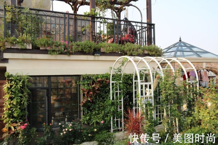 花草|历时一年，在31楼打造300㎡“屋顶花园”，如今美成了仙境