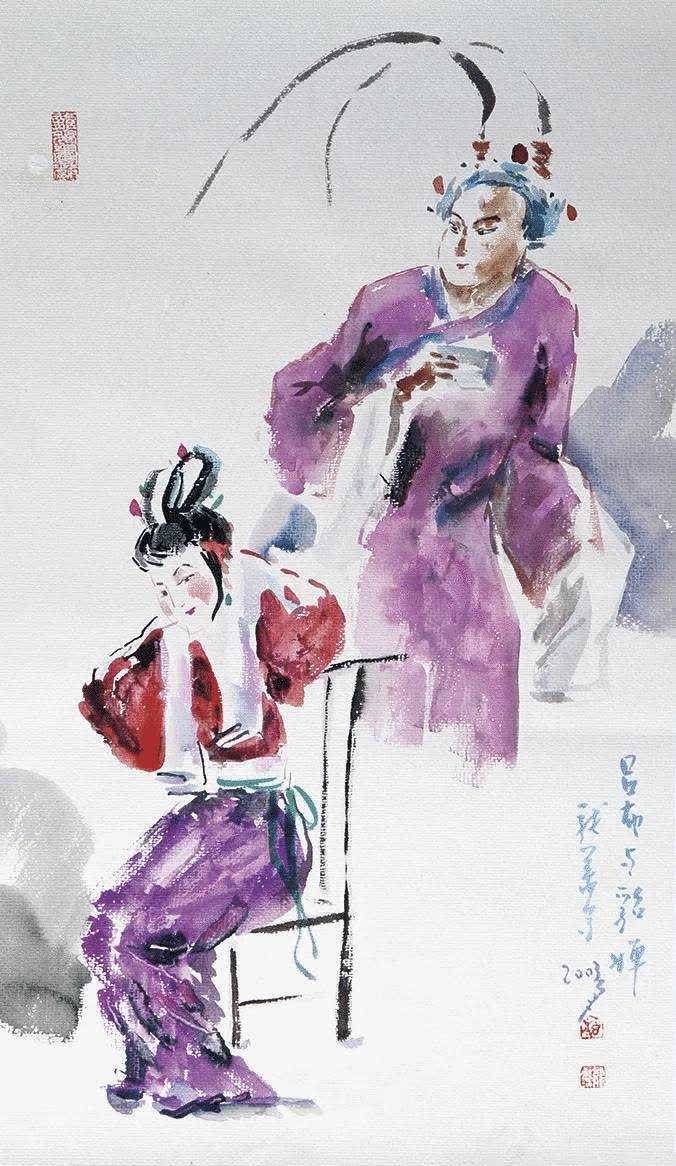 周末来这个展览,看名家戏画艺术,还有浙江图书馆藏戏曲文献