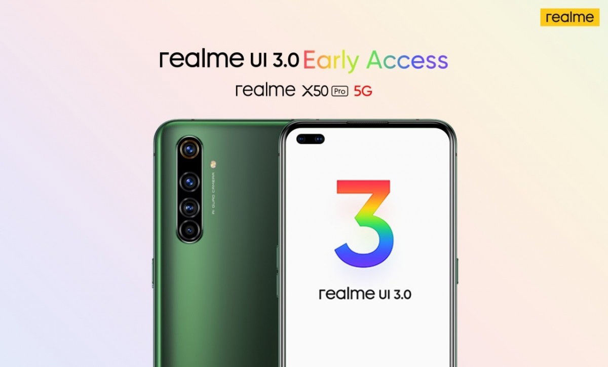 测试版|realme X50 Pro 5G 获得 realme UI 3.0 测试版更新