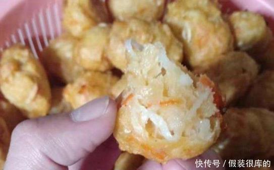 酥脆|炸萝卜丸子，别再加淀粉，加上这2样就够了，丸子蓬松酥脆，好吃
