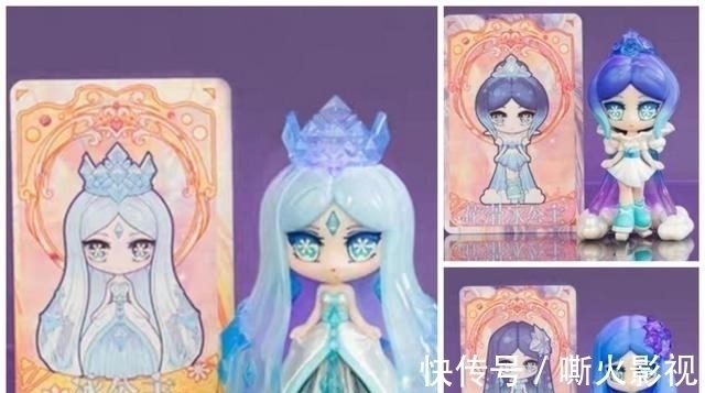 手办|叶罗丽冰莲花Q版手办令人欢喜,造型可爱又不失还原度,实属福利