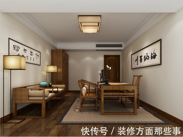 四居室|140平新中式四居室,让“家”变得自由自在