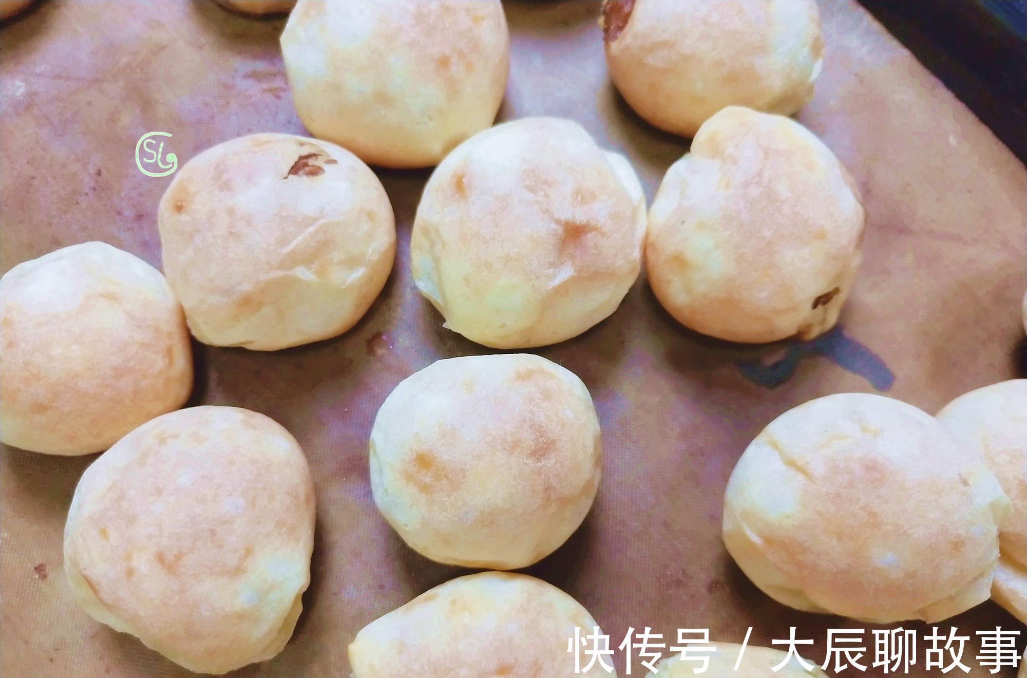 外面1斤20元的迷你麻薯包,在家做,不用预拌粉,好吃无添加