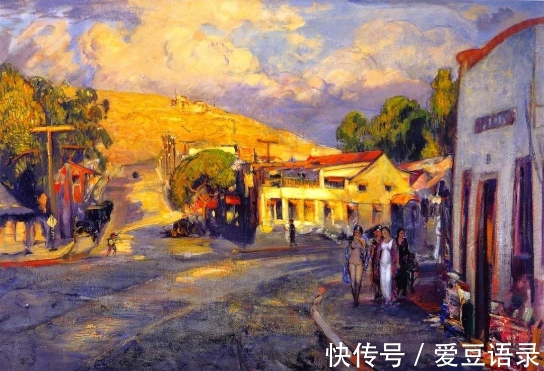 约瑟夫#他是印象派色彩大师,他的油画以大胆的色彩,灵活的笔触而闻名