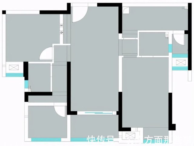 原木色|原木+白色，87㎡小户型，打造质朴纯粹的空间！