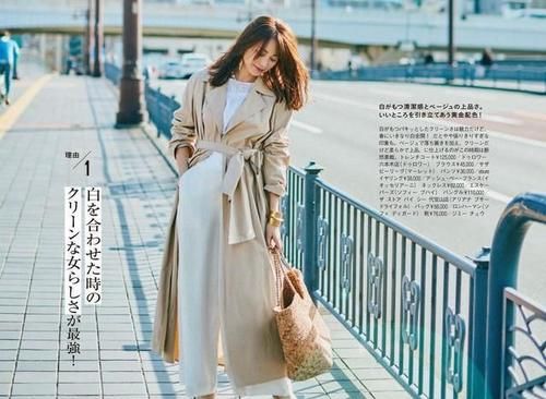 底裤|女人尽量不要风衣搭打底裤！学明星这样穿，减龄又优雅