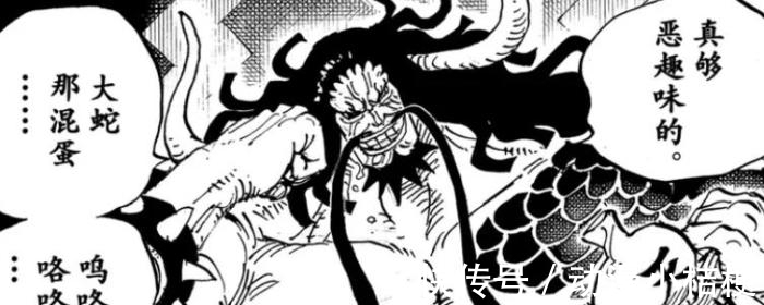 光画|海贼王,没有大妈凯多总赤裸着上身,大妈来了凯多连衬衫都穿上了