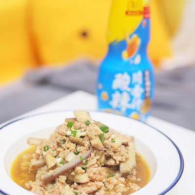 肉沫|酸辣肉沫茄子