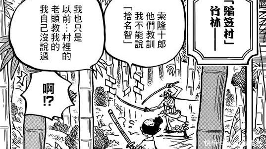 阎魔|海贼王,索隆:我剑术是村里普通老头教的!桃之助:我信你个鬼!