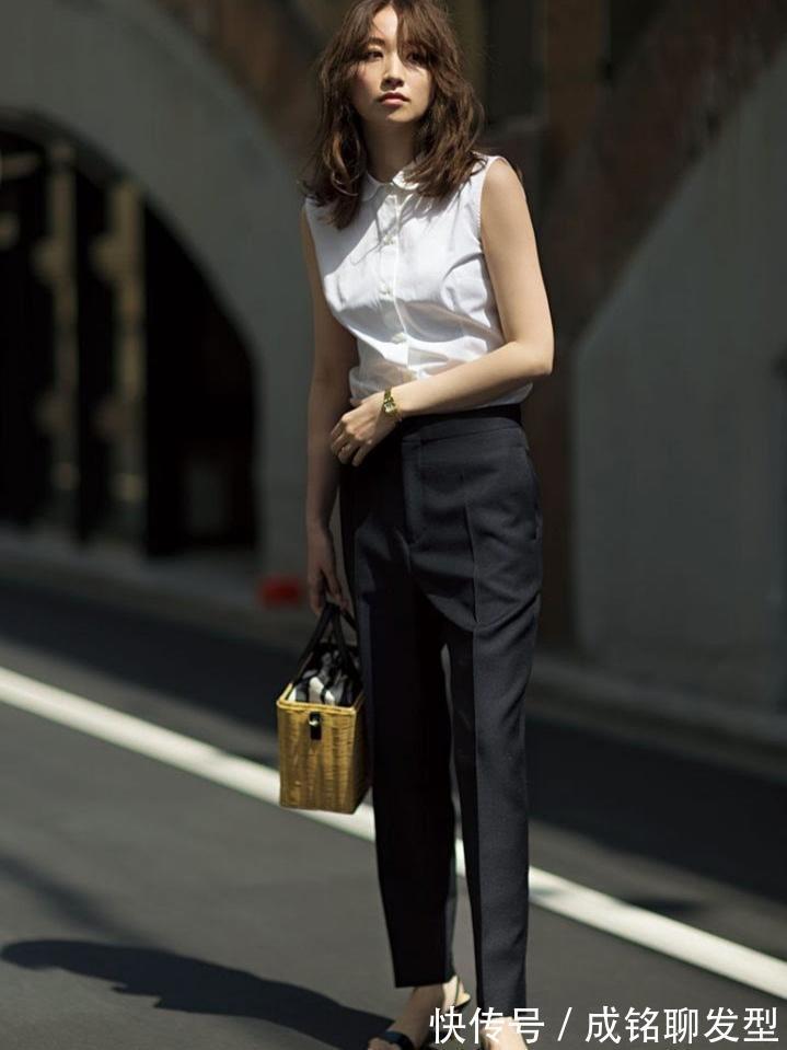时尚|奔四女人不用“装嫩”,这几种穿搭宝典值得借鉴,时尚减龄又有范