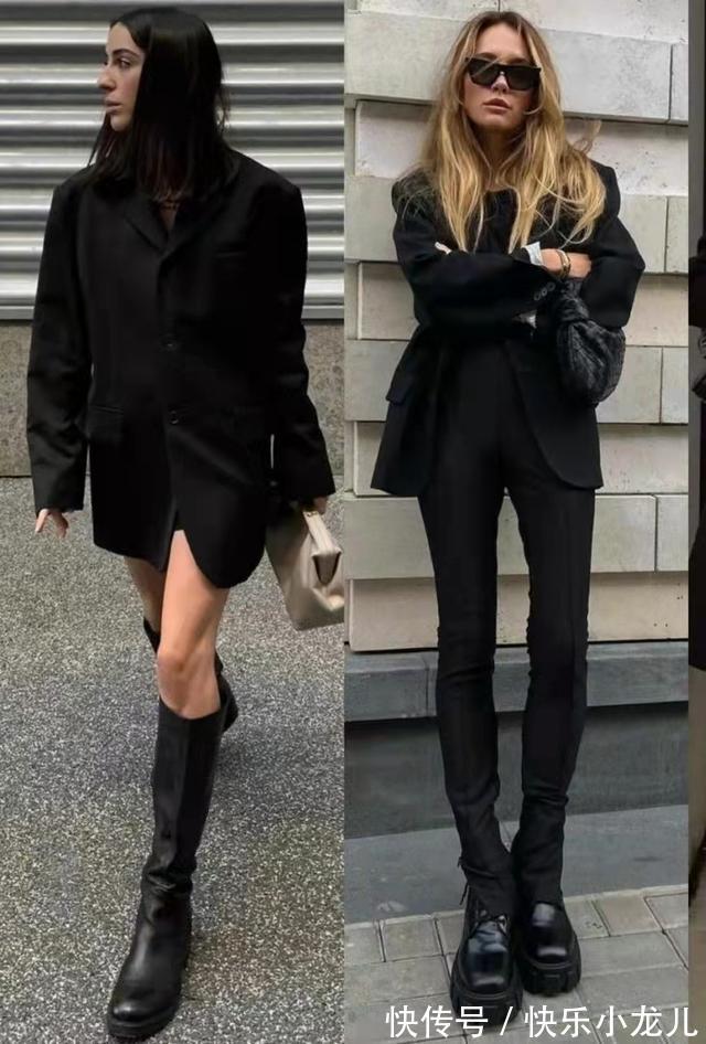 搭配 会穿的女生都喜欢黑色,基础色诠释多种搭配风格,经典永不过时