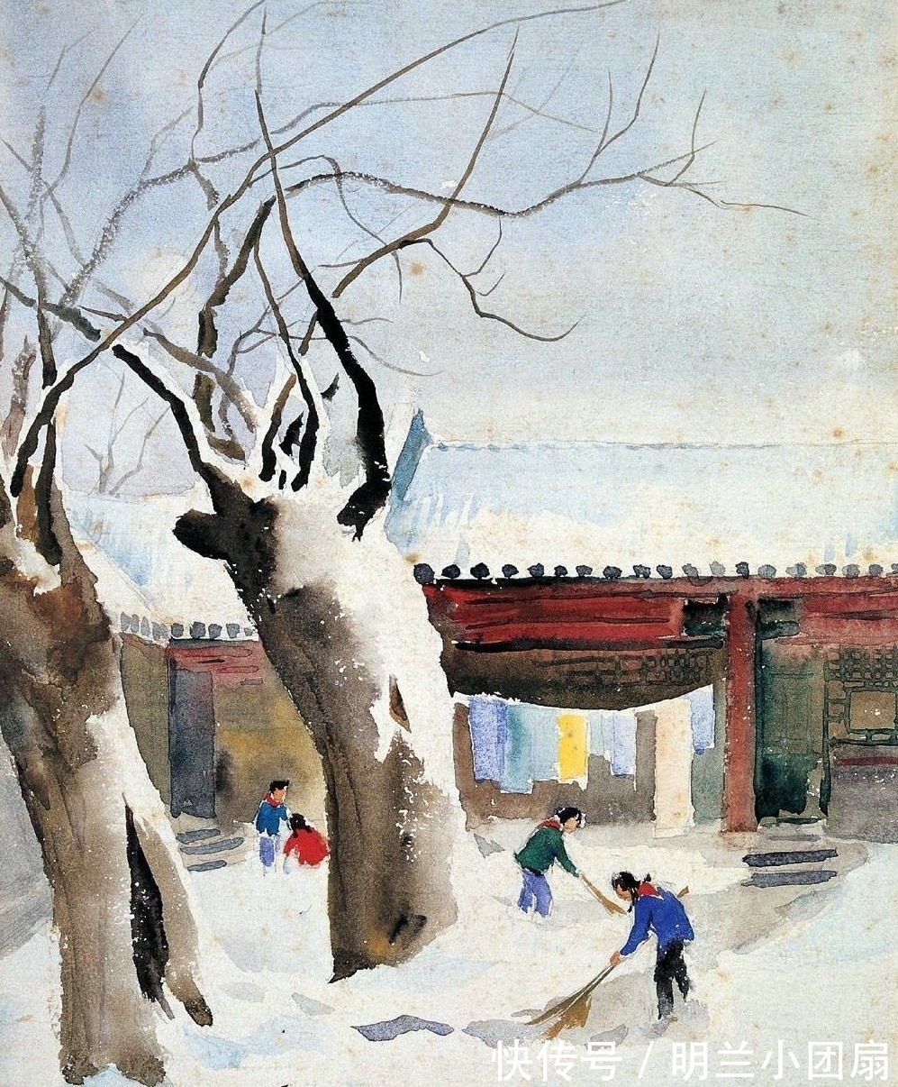 桃花林!怀旧50年代的画里中国(12)