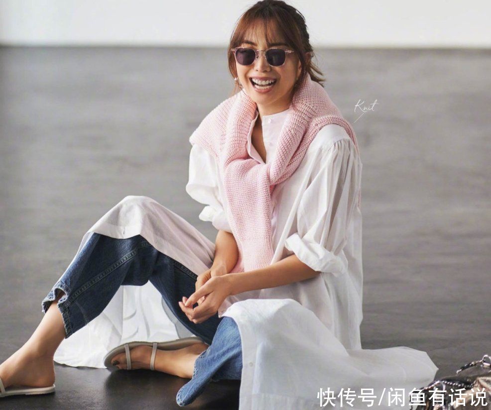 防晒衣已经过时了，今年流行“透视衫+阔腿裤”，时髦显瘦还清凉