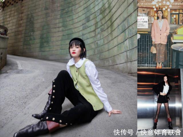 毛衣早过时了,今秋流行“奶奶衫+衬衫”一起穿,百搭显瘦又洋气