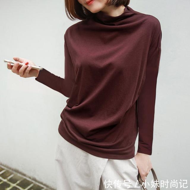 韩版|上班穿什么衣服?春季打底衫让你随时时髦,惹火男神眼睛