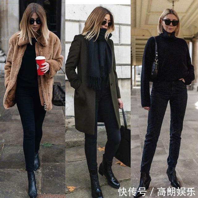 时尚博主的基础款造型,堪称通勤穿搭的灵感来源,气质干练又时尚