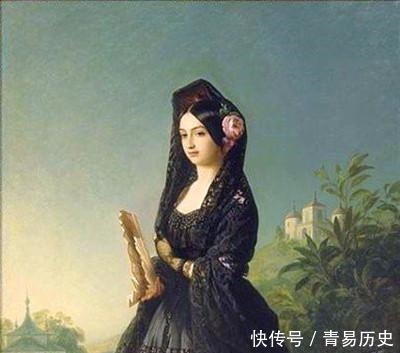 画家|德国宫廷画家,弗朗兹·克萨韦尔·温特哈尔特,人物油画作品欣赏