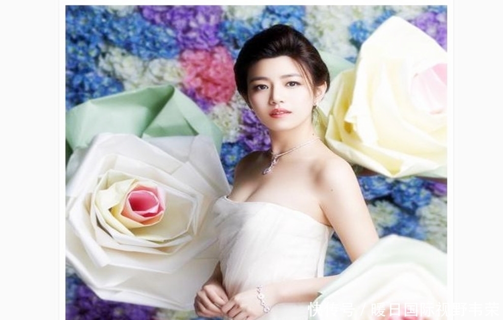 女星拍婚纱照，哪个美到你心中？