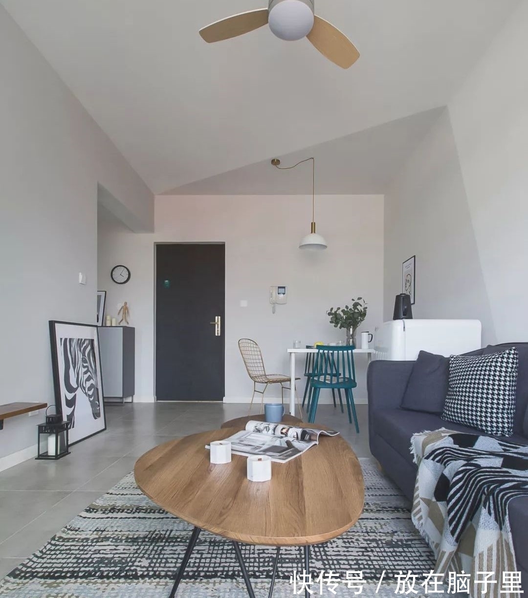 小玩偶|舒适又精致的小窝,41㎡老屋爆改,一个人也不含糊,简约又清爽