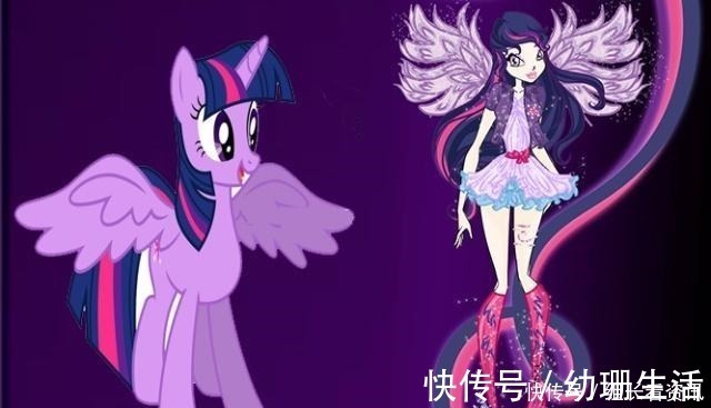 公主|魔法俏佳人版本的彩虹小马,碧琪像御姐,宇宙公主像天使降临