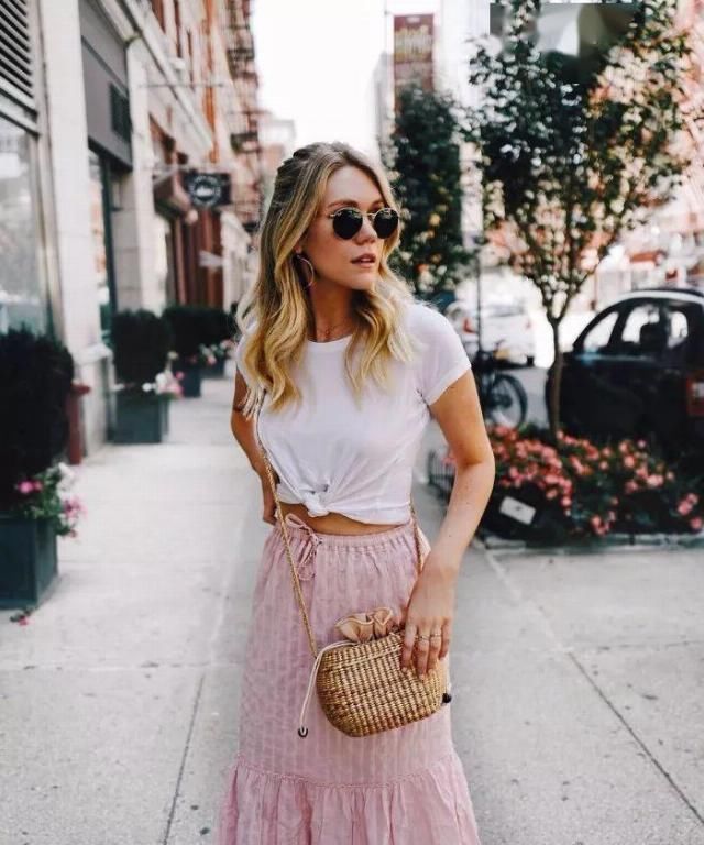 春夏白色系穿搭高级又好看,让你清凉一夏